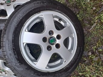 Alu kola 5x100 Škoda Fabia 185/60 R14 - 2