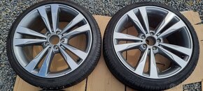 Alu kola Originál Mercedes 5x112 9,5x19 ET 43,5 235/40r19 - 2