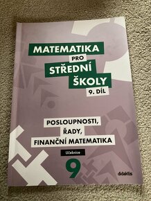 Matematika pro střední školy - 2