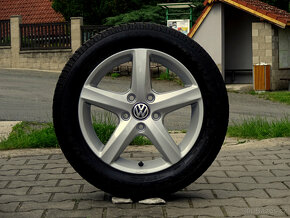 ZIMNÍ ORIGINÁL VW 16" 5x112 pneu 205/55R16 Dunlop - 2