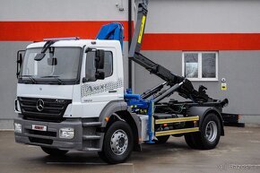 MERCEDES AXOR 1824 HÁKOVÝ NOSIČ KONTEJNERŮ + HYDR. RUKA EU4 - 2