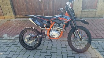 Pitbike PitStar II 250ccm oranžová - 2