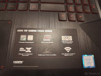 herní notebook ASUS TUF GAMING FX504 SERIES - 2