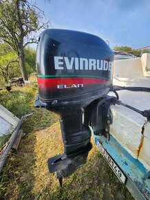 Lodni motor 2x Evinrude 25(35), el.trim, starter - 2