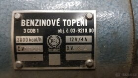 benzínové topení 3COB1 - 2