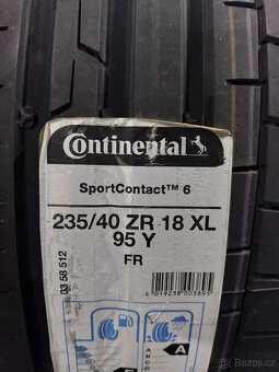 235/40 R18 95Y Continental SportContact 6 letní 2ks - 2