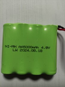 Baterie 4,8V; 5000mAh; Ni-MH; SM-2P; 2 kusy - 2