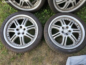 ALU kola 5x100 215/40 R17 / Letní pneu. - 2