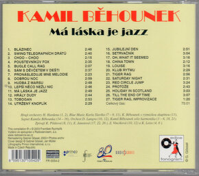 Kamil Běhounek: Má láska je jazz 2003 CD - 2