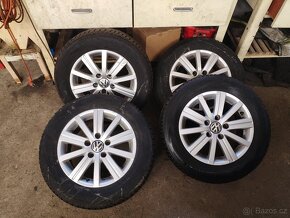 Zimní sada ALU kol 5x112, 195/65 r15, Nokian - 2