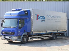 DAF LF 45.250, 15 PALET, HLINÍKOVÉ BOČNICE, SPACÍ KABINA, 12 - 2