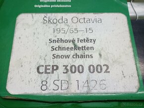 Originální sněhové řetězy Škoda - 2