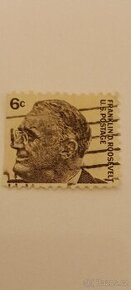 Franklin Roosevelt 6¢ varianty - 2