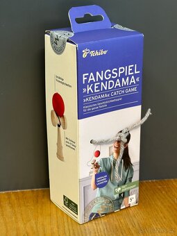 Kendama dřevěná, kvalitní, NOVÁ - 2