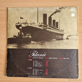 LP vinyl, Titanic - jazzrocková opera (Supraphon 1977) - 2