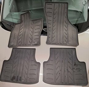 Originální koberce Seat Leon / Škoda Octavia, textil/guma - 2