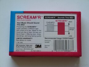 audio kazeta SCOTCH SCREAMER 90 - 2