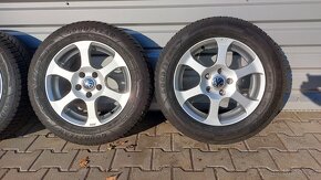 Alu kola 5x112 r16 zimní pneu vw passat b8 alltrack - 2