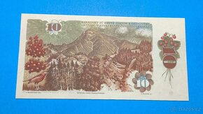 UNC Bankovka ČESKOSLOVENSKO - 10 Kčs 1986 - 2