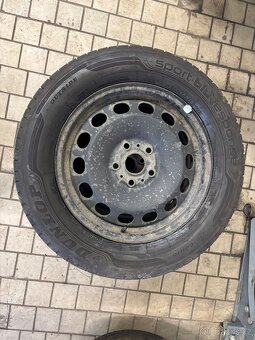 Prodám sadu letních kol 215/60R16 na VW Passat B8 - 2