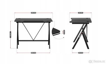Herní počítačový stůl Huzaro hero 1.4 - 2
