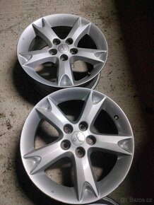 4ks alu disky orig. Mitsubishi 5x114,3 r17 - 2