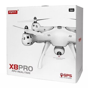 SYMA X8PRO s GPS, návratem domů a pohyblivou HD-FPV kamerou - 2