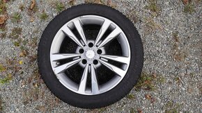 MERCEDES-BENZ ALU DISKY KOLA R17 5x112 ZIMNÍ PNEU 245/45/17 - 2