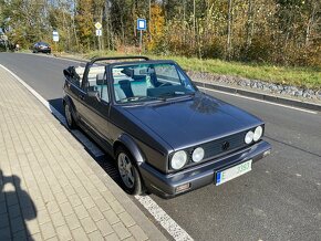 Volkswagen Golf MK1 Cabrio Karmann 1.8 i 72 kW - Super stav - 2