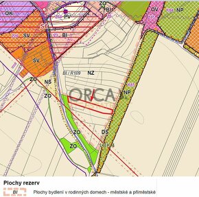 Prodej pozemků o výměře 1520 m2 v k.ú. Hustopeče u Brna (okr - 2