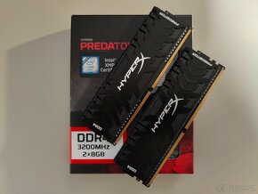 HyperX Predator 16 GB 3200 MHz CL 16 doživotní záruka - 2