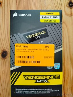 Corsair Vengeance DDR4 16GB 2666MHz - 2