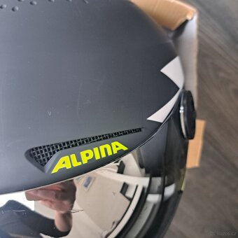 Pánská helma Alpina Zupo Visor vel.54-58 - 2