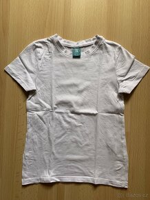 Bílé triko vel. 110/116 - 2
