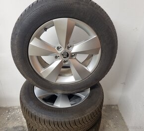 Zimní originální Škoda ALU sada Kodiaq 215/65 R17 - 2