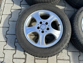 4x al kola 5x112 16 + pneu zimní 195/65 R16C - 2