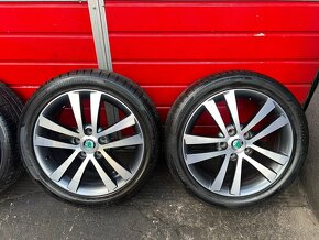 Original ALU kola Škoda Cygnus 17" 7J ET54 + pneu 225/45/R17 - 2