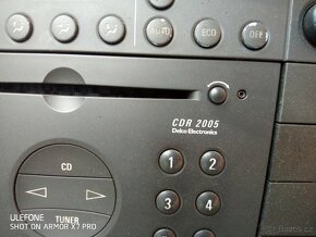 Rádio a panel klimatizace Opel Omega 2.2DTI - 2