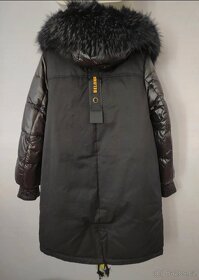 Nová dámská bunda s pravou kožešinou, velikost M - 2
