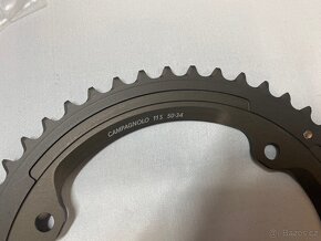 Campagnolo Super Record převodníky 50/34, 11r - NOVÉ - 2