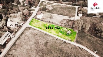 Prodej stavebního pozemku 2315 m2, Unhošť - 2