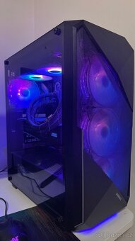 Herní pc, vodní chlazení, r5 5600, 3060ti aorus - 2