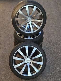 R18" alu 5x120 8,5jx18 et35 pneu 255/35 a 225/40 - 2