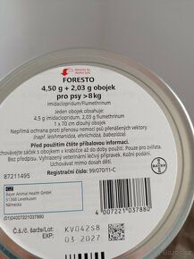 Foresto obojek pro psy nad 8 kg proti klíšťatům - 2