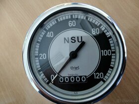 Prodám repro tachometr VEIGEL 120 140km NSU OSL 251 501 601 - 2