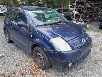 Citroën C2, 1.1i benzín,  motor typ HFX, na náhradní díly - 2