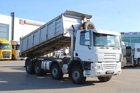 DAF CF 85.460, EURO 4, 8X4, TŘÍSTRANNÝ, 17m³ - 2