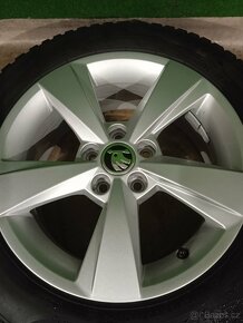 Alu zimni 5x100 185/60/15 skoda - 2