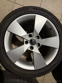 Alu kola Škoda DENOM R17 5x112 ET49 + LETNÍ PNEU 225/45 R17 - 2