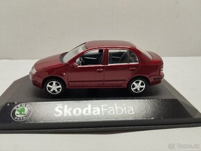 Škoda fabia I sedan 1:43 Kaden první edice - 2